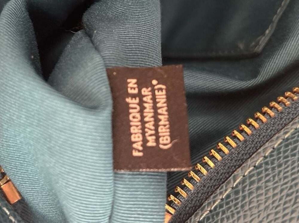 Coach City Zip Tote in Crossgrain Leather Dark Teal F36875 - Picture 3 of 7